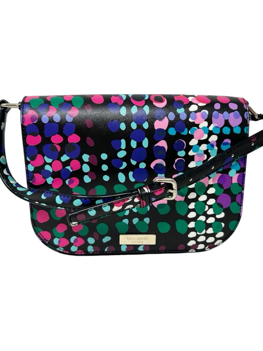 Kate Spade Laurel Way Dotty Plaid Crossbody Bag